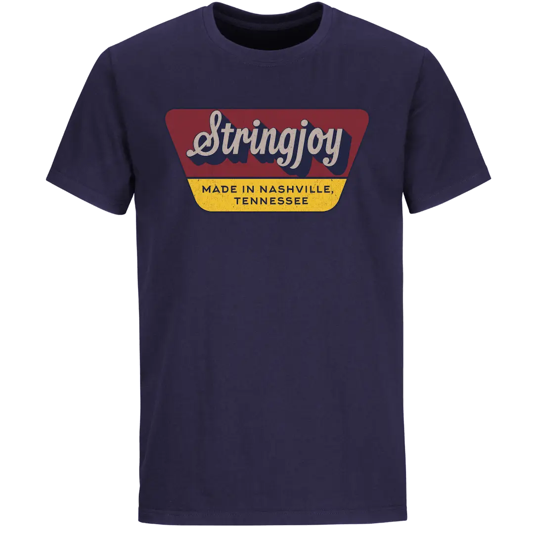 Stringjoy Vintage Navy T-Shirt